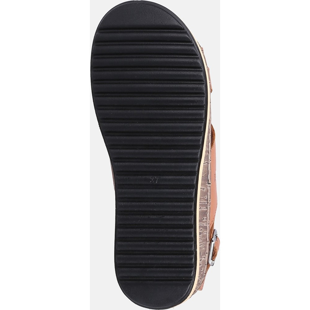 Hush Puppies Elena Cross Over Wedge Sandal