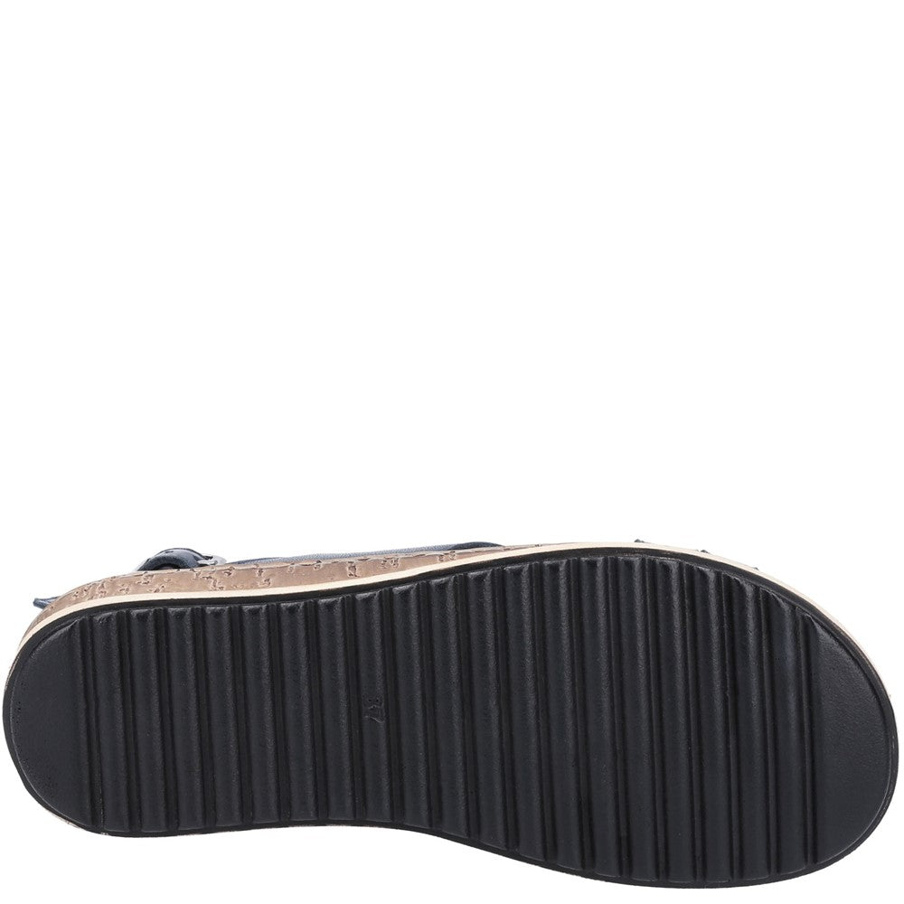 Hush Puppies Elena Cross Over Wedge Sandal