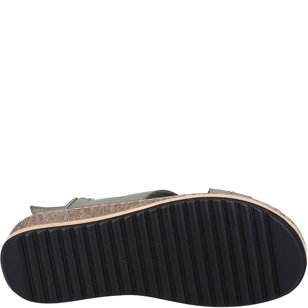 Hush Puppies Elena Cross Over Wedge Sandal