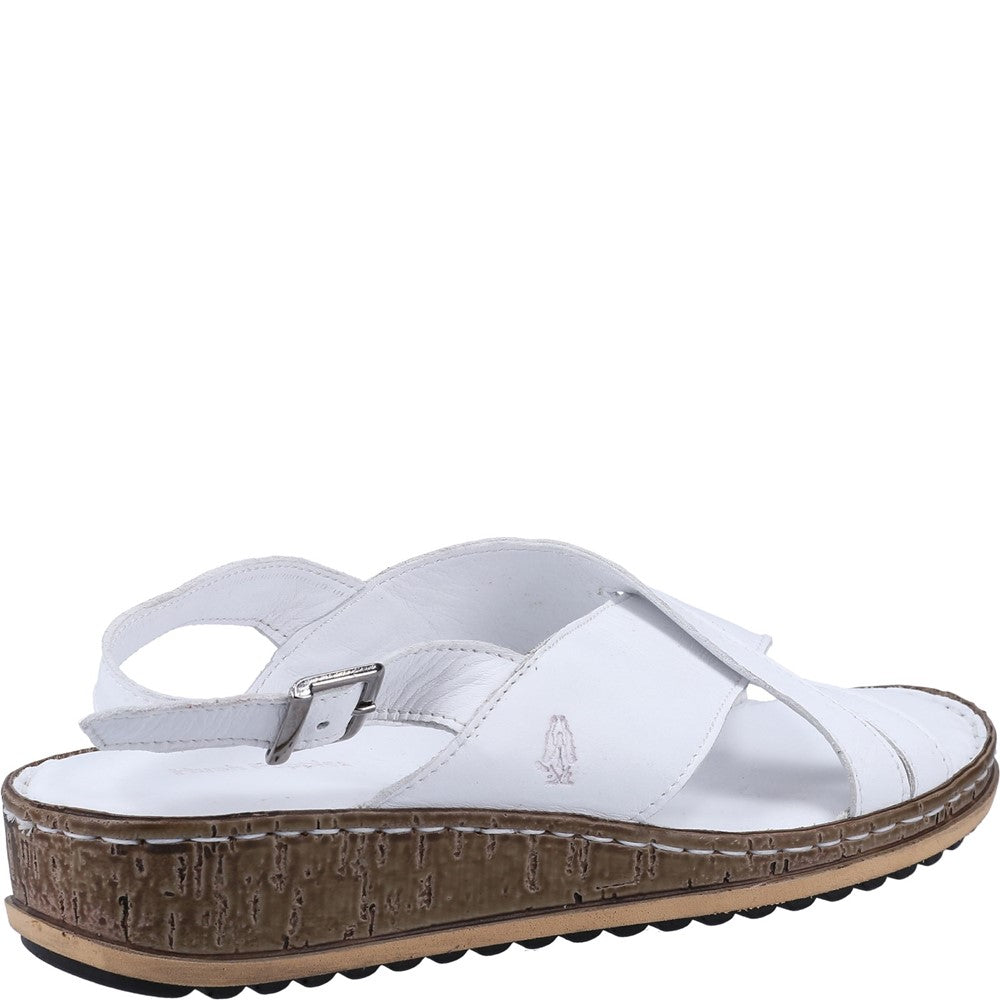 Hush Puppies Elena Cross Over Wedge Sandal