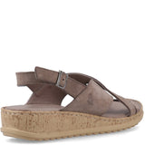 Hush Puppies Elena Cross Over Wedge Sandal