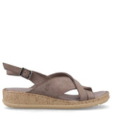 Hush Puppies Elena Cross Over Wedge Sandal