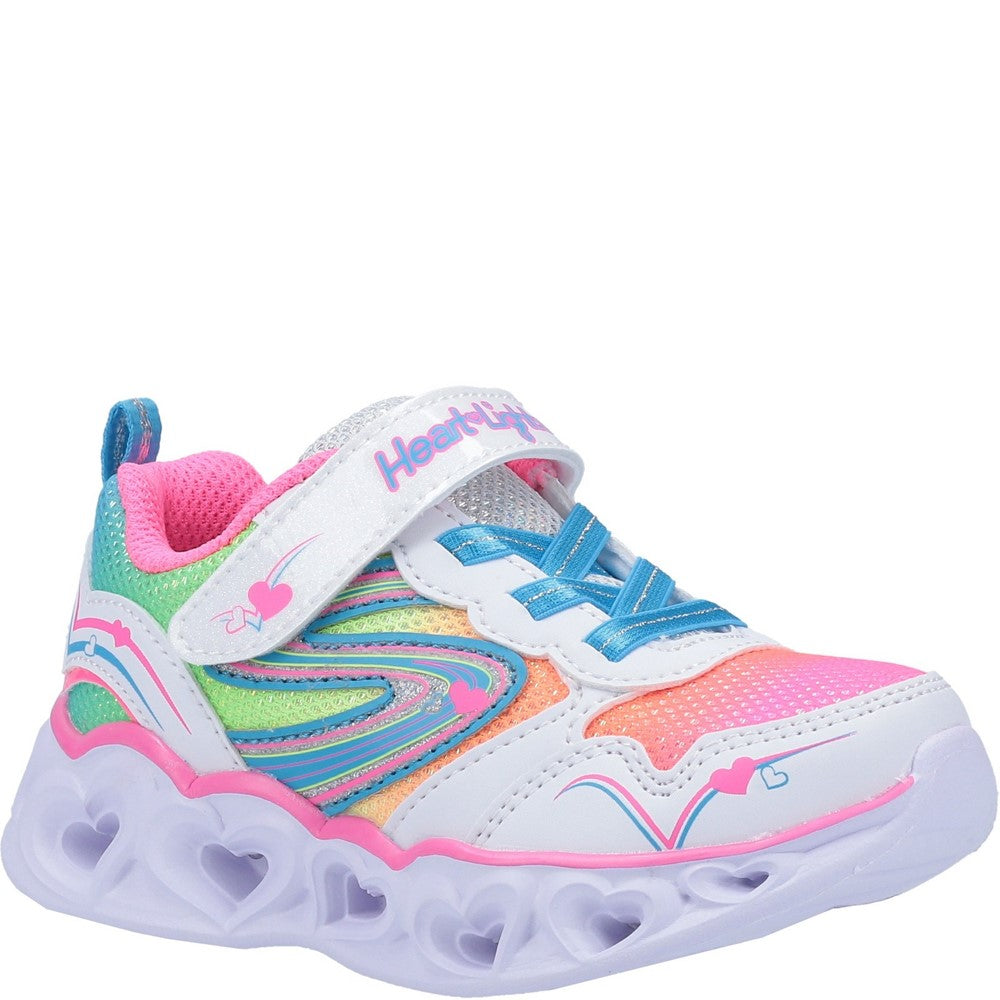 Skechers S Lights Heart Lights Love Spark Touch Fastening Trainer