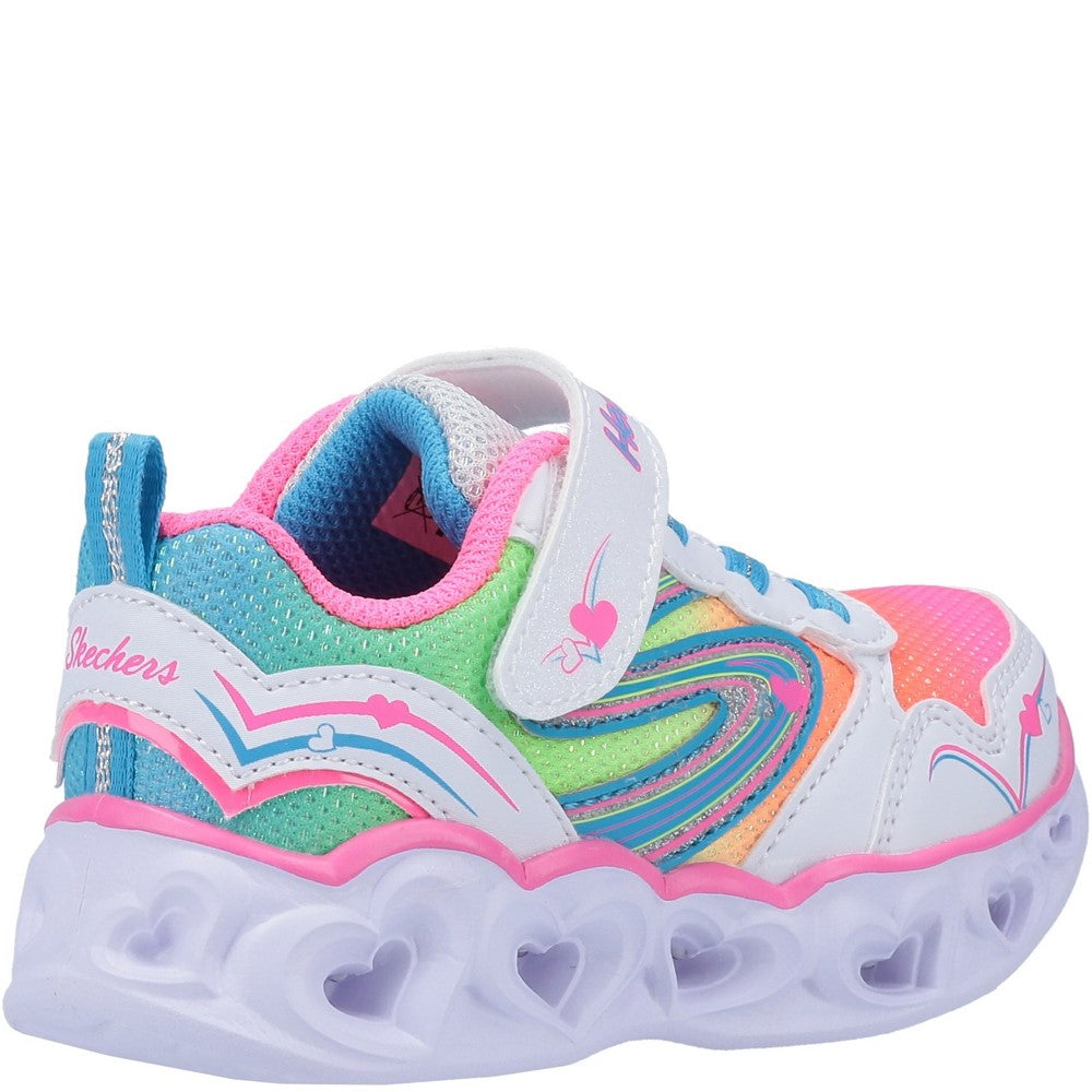 Skechers S Lights Heart Lights Love Spark Touch Fastening Trainer