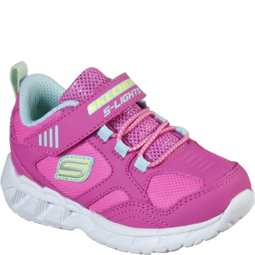 Skechers S Lights Magna-Lights Expert Level Touch Fastening Trainer