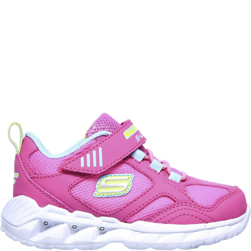 Skechers S Lights Magna-Lights Expert Level Touch Fastening Trainer