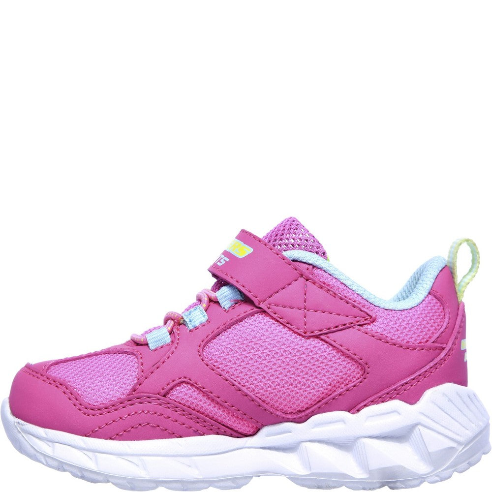 Skechers S Lights Magna-Lights Expert Level Touch Fastening Trainer