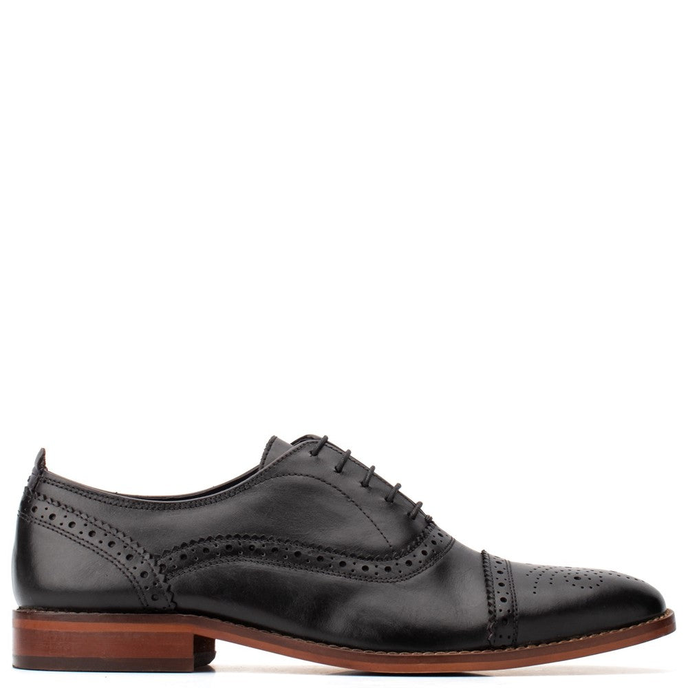 Base London Cast Waxy Brogue Shoes