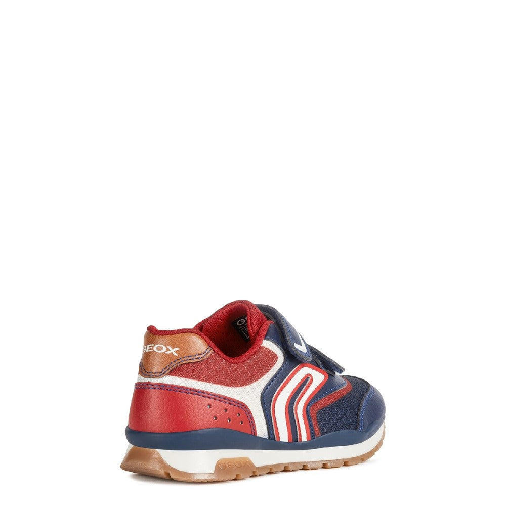 Geox J Pavel A Touch Fastening Trainer