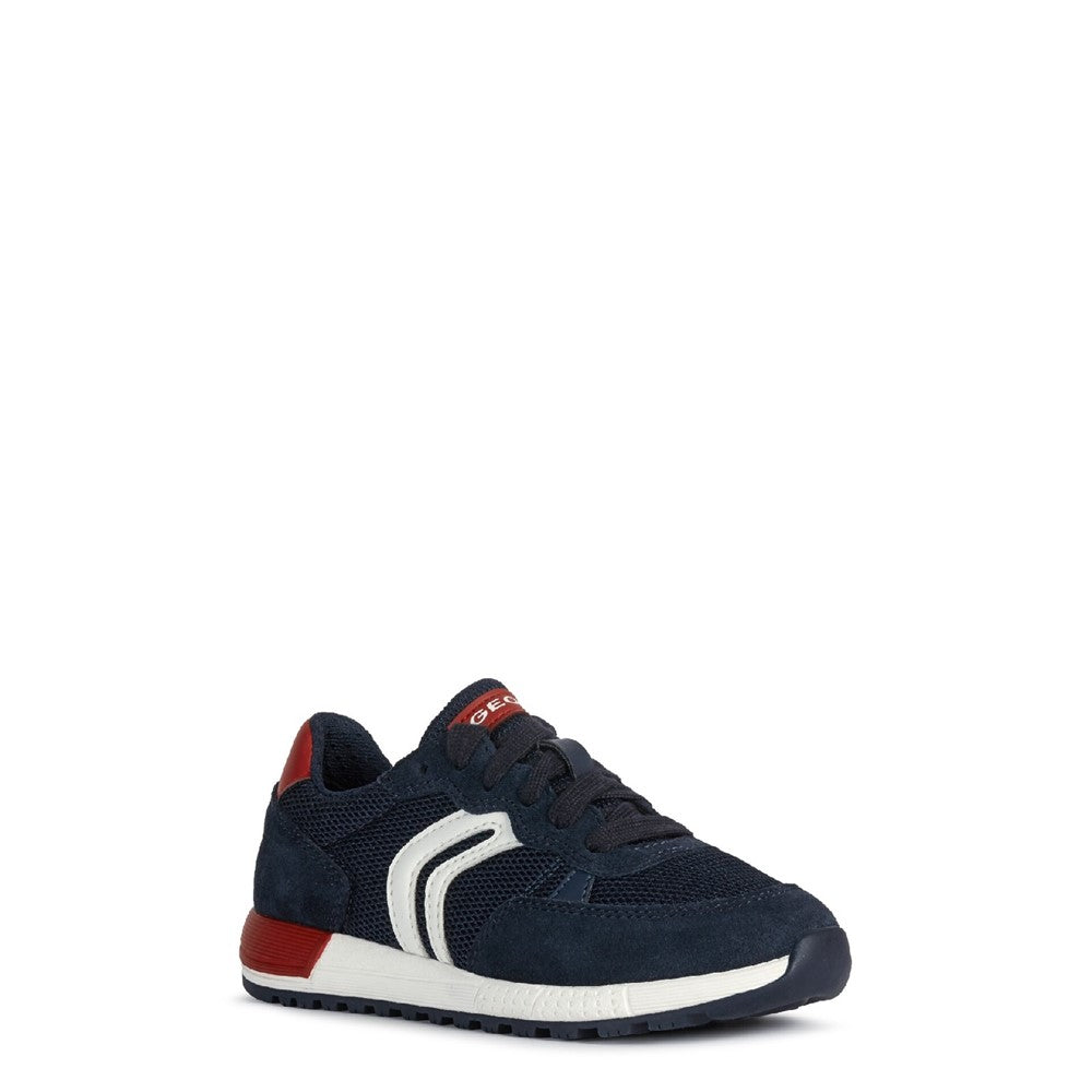 Geox J Alben Boy D Lace Up Infant Trainer