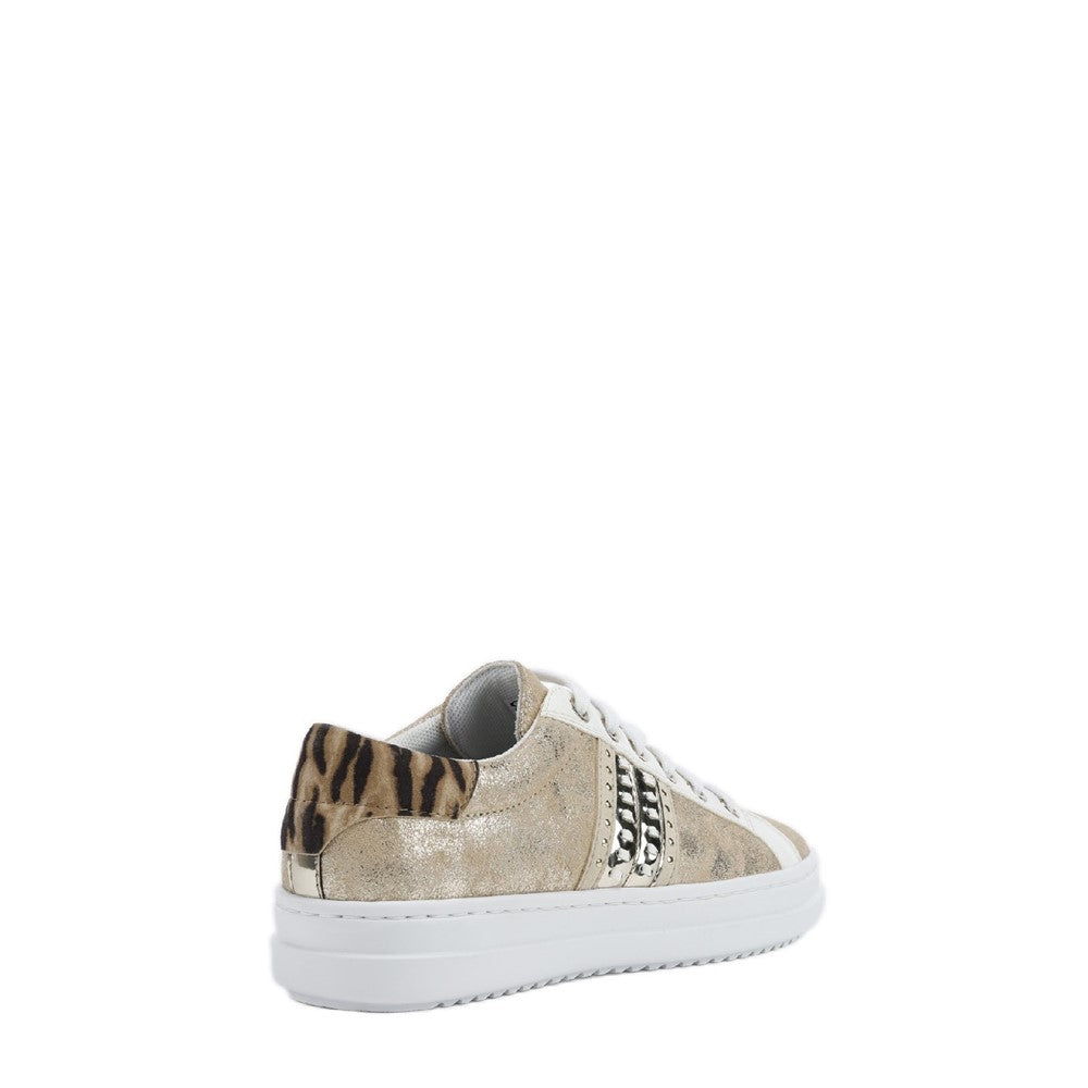 Geox D Pontoise D Lace Up Wide Fit Trainers
