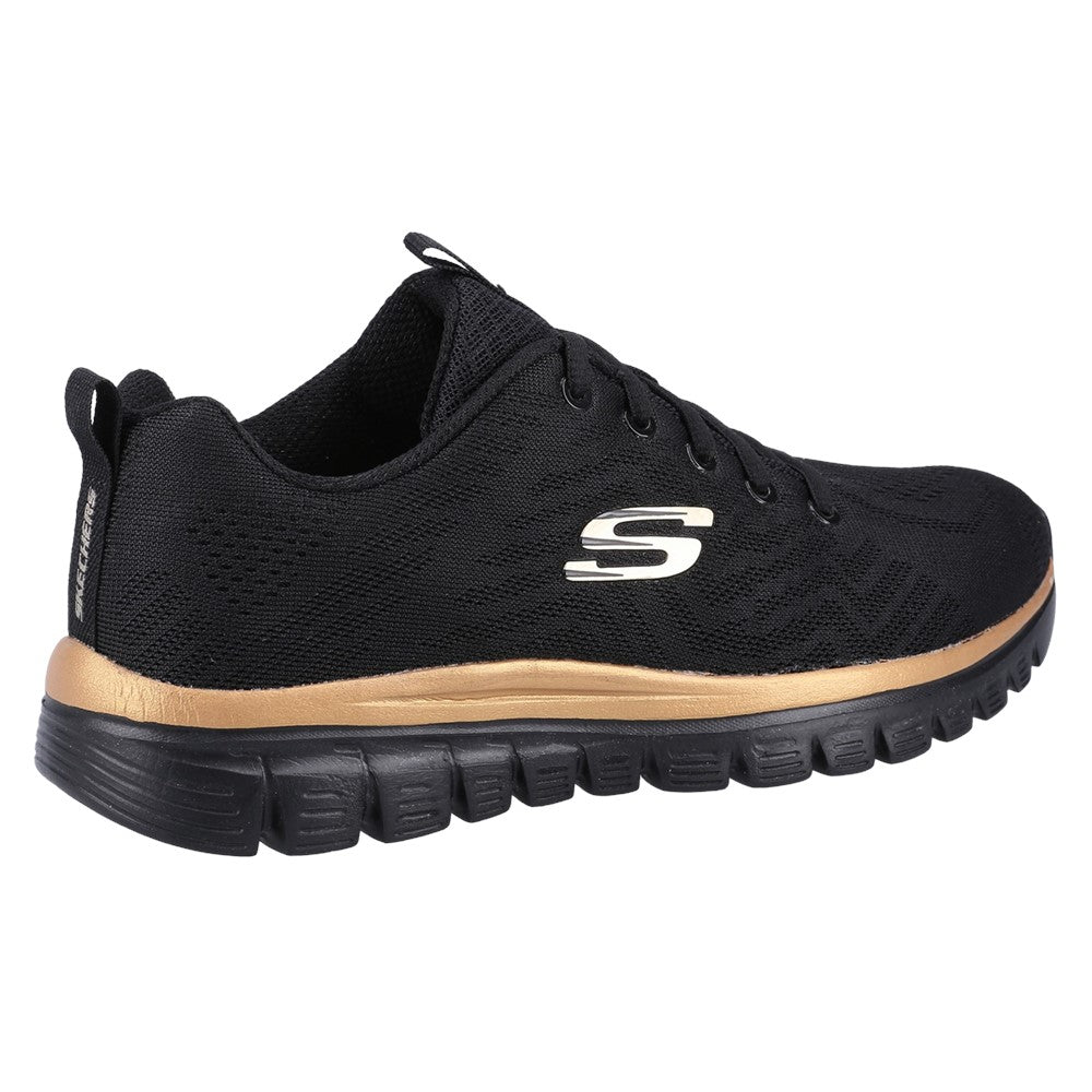 rose gold black shoes