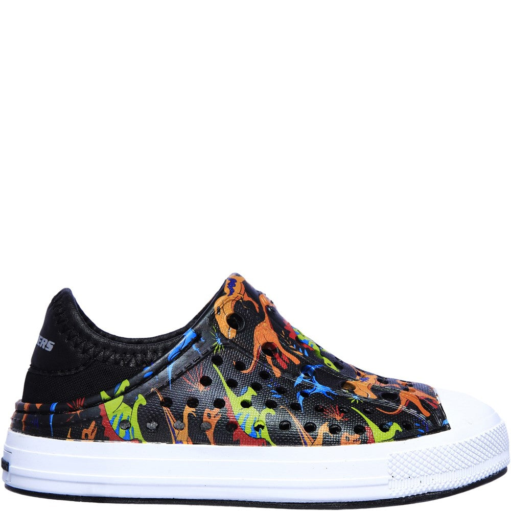 Skechers Guzman Steps Lil Dino Beach Shoe