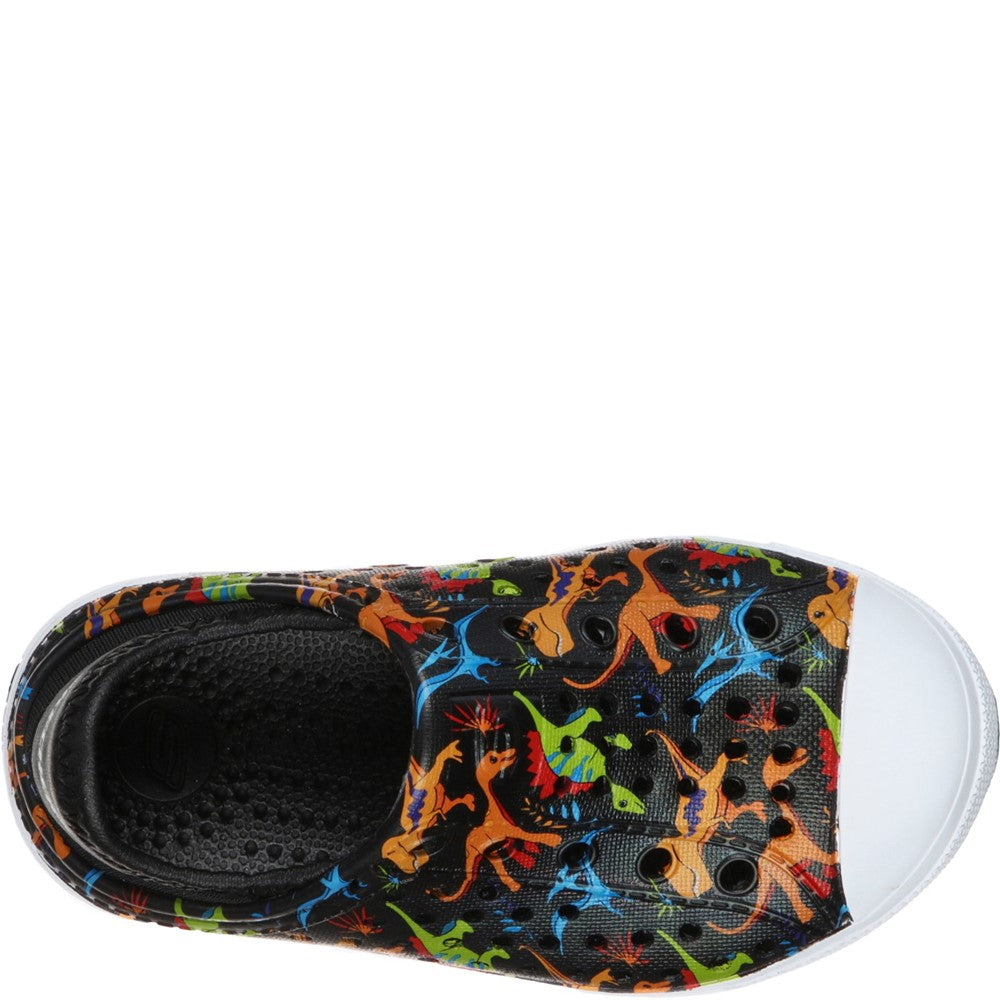 Skechers Guzman Steps Lil Dino Beach Shoe