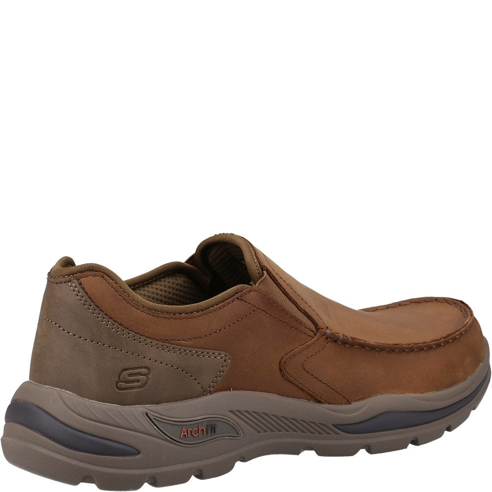 Skechers Arch Fit Motley Hust Slip On Shoes