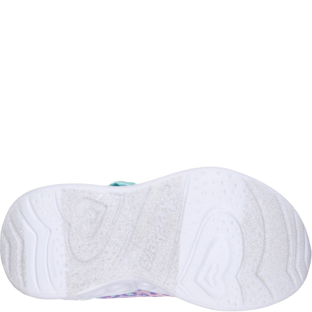 Skechers Heart Lights Touch Fastening Trainer