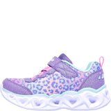 Skechers Heart Lights Touch Fastening Trainer