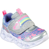 Skechers Heart Lights Touch Fastening Trainer