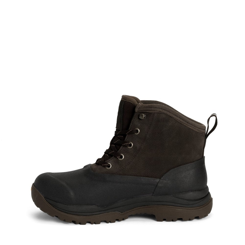 Muck Boots Arctic Outpost Leather Lace-Up Vibram Grip Ankle Boots