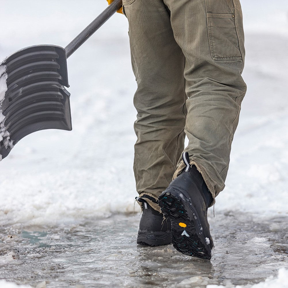 Muck Boots Arctic Outpost Leather Lace-Up Vibram Grip Ankle Boots