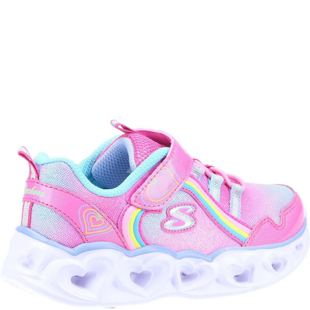 Skechers Heart Lights Rainbow Lux Sports Shoes