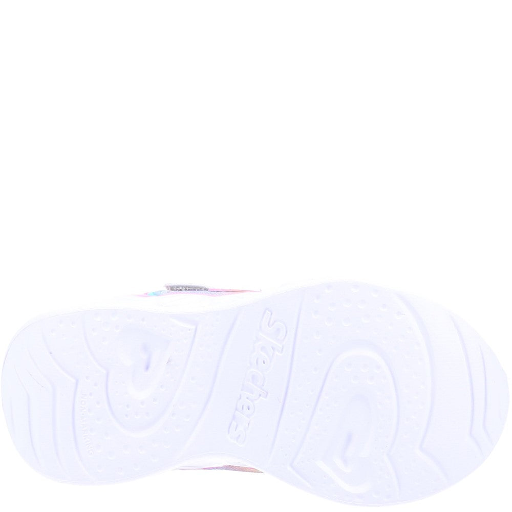 Skechers Heart Lights Rainbow Lux Sports Shoes