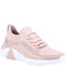 Pink sparkle knit mesh trim