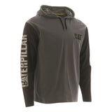 Caterpillar Hooded Long Sleeve Tee