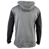Caterpillar Hooded Long Sleeve Tee