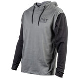 Caterpillar Hooded Long Sleeve Tee