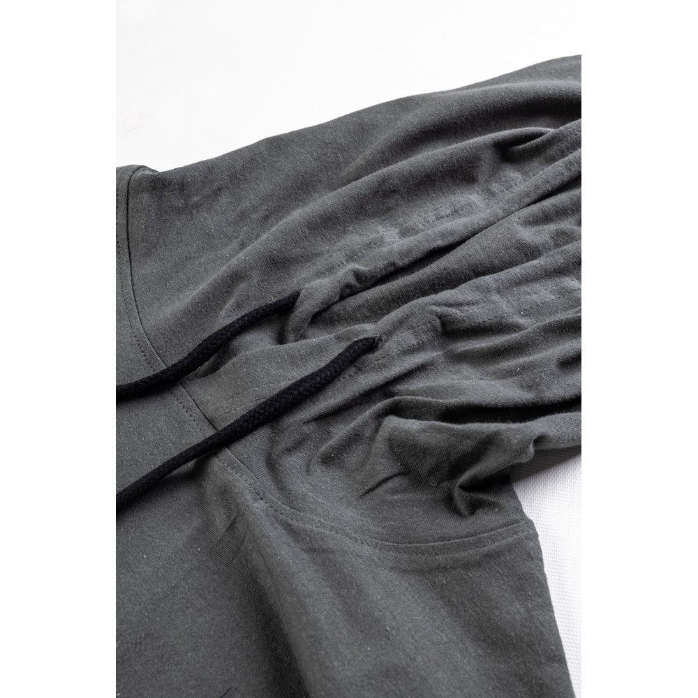 Caterpillar Hooded Long Sleeve Tee