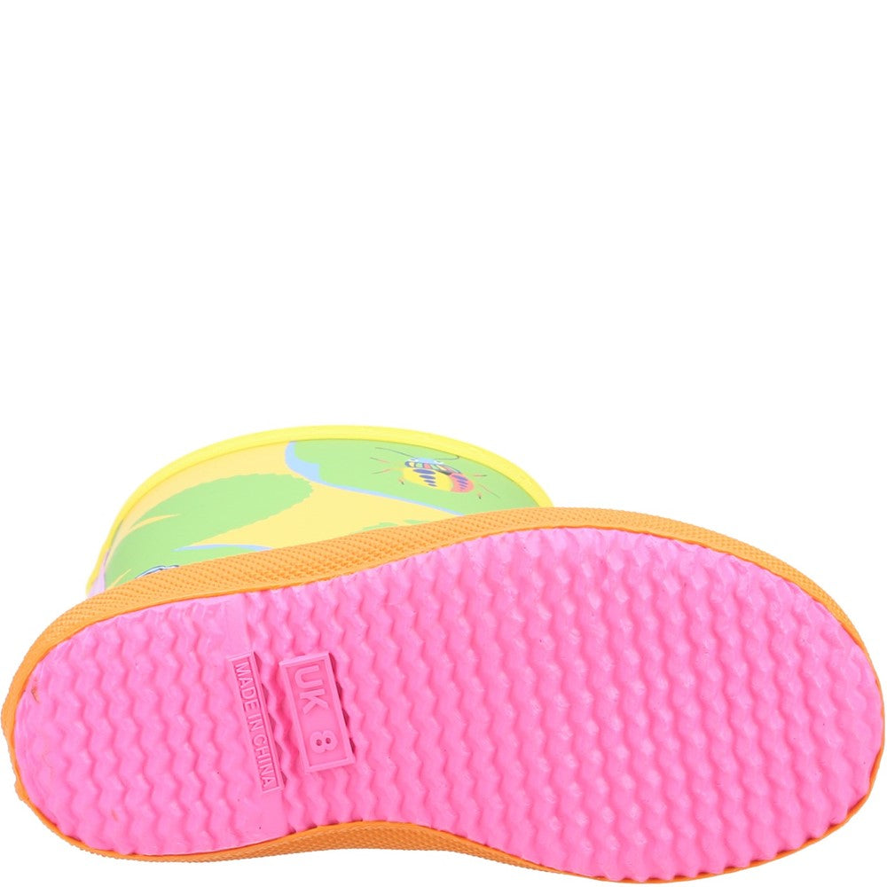Hunter First Classic Lilly Pad Wellington Boot