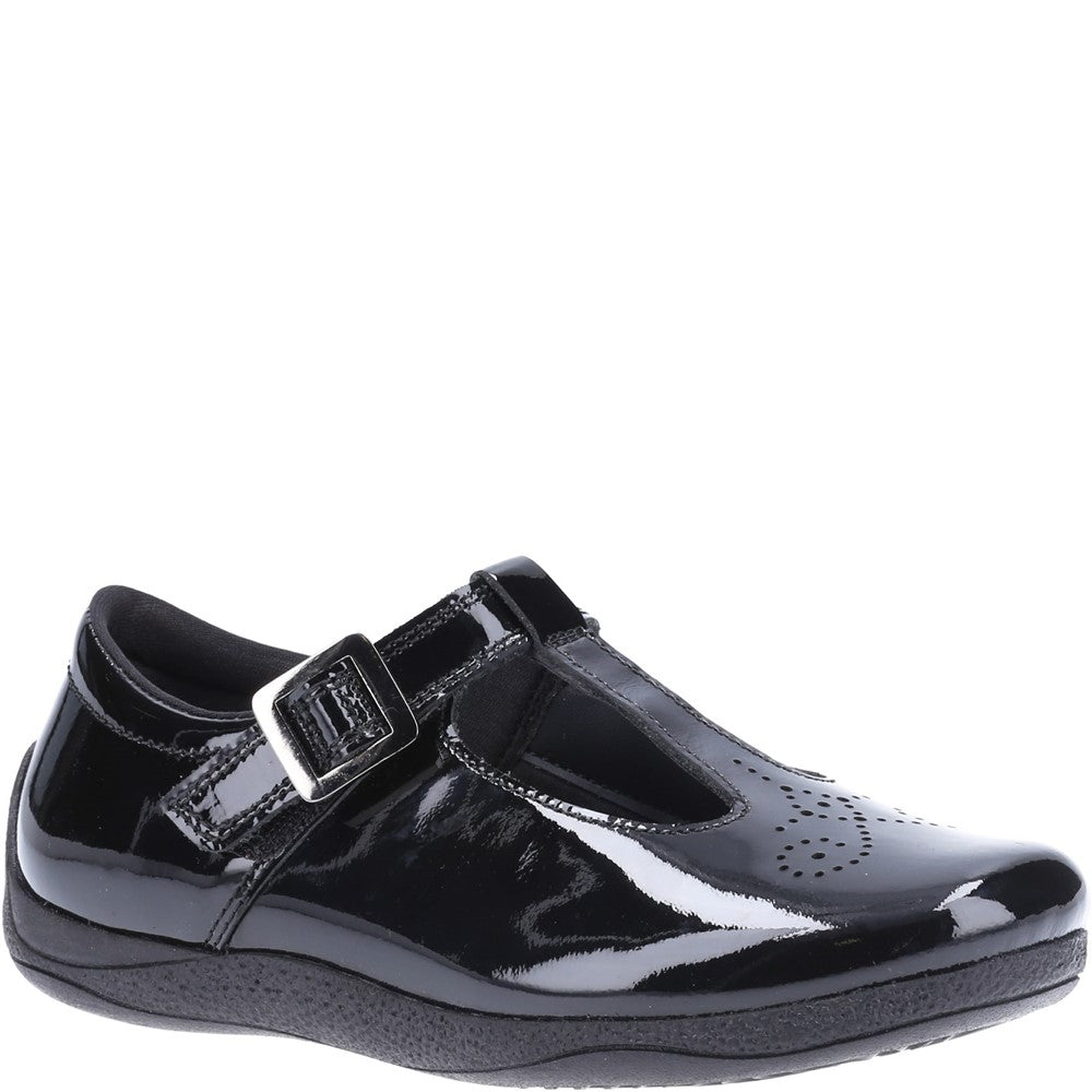 Hush Puppies Eliza Junior Patent School Shoes