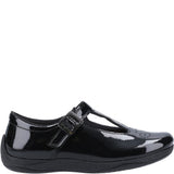 Hush Puppies Eliza Junior Patent School Shoes