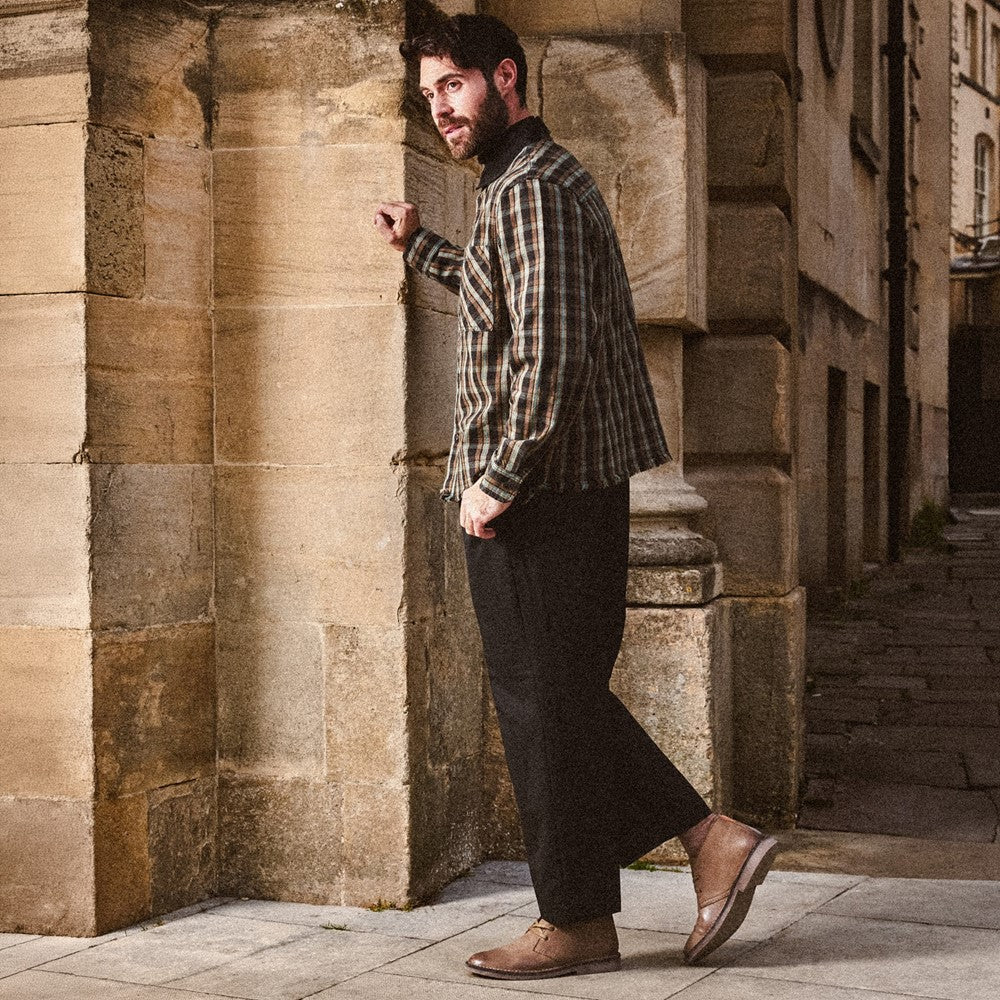 Hush Puppies Samuel Leather Chukka Boots