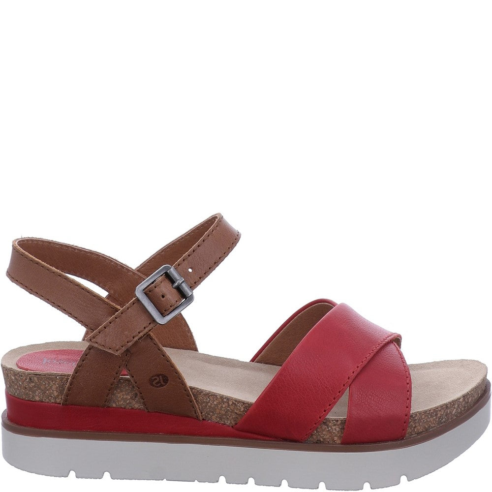 Josef Seibel Clea open toe criss-cross sandal