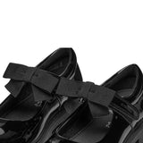 Geox Casey Ballerina Junior School Shoes