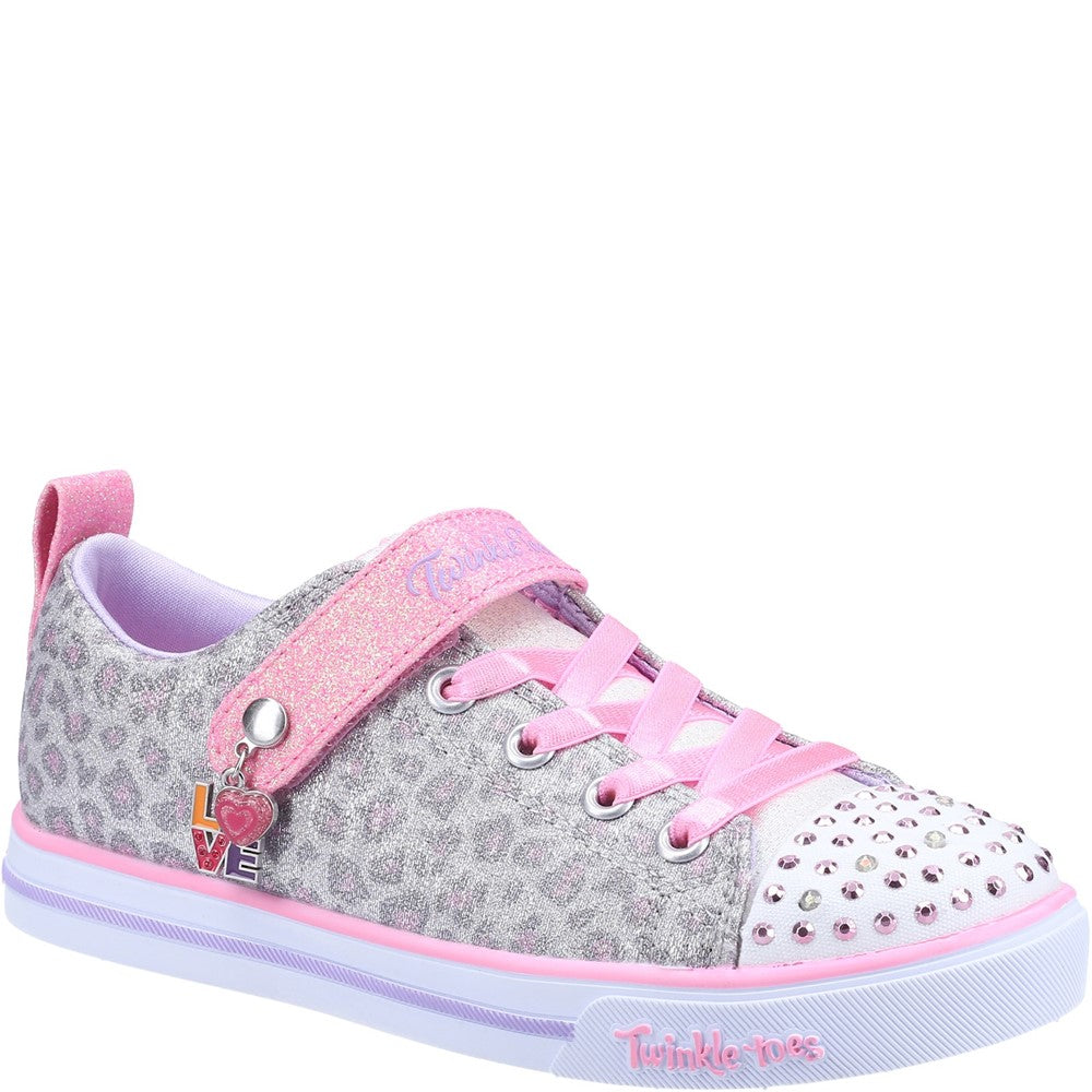 Skechers Twinkle Toes: Sparkle Lite Leopard Shines Shoe