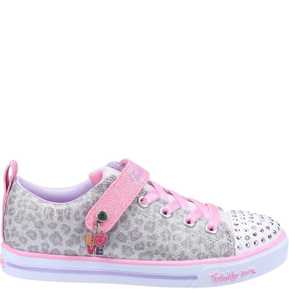 Skechers Twinkle Toes: Sparkle Lite Leopard Shines Shoe