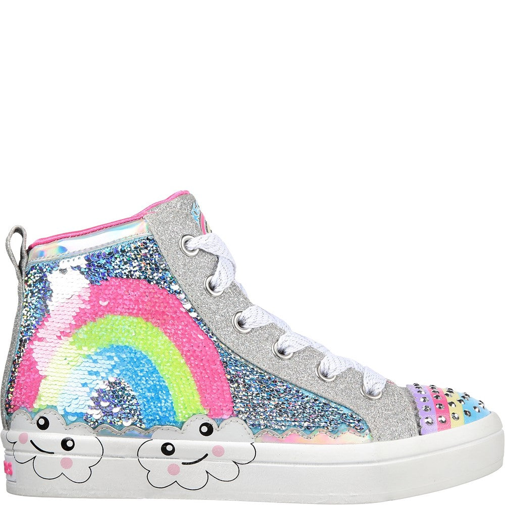 Skechers Flip Kicks Twi-Lites 2.0 Rainbow Daydreams Boot