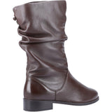 Dune Rosalindas Ruched Calf Boots