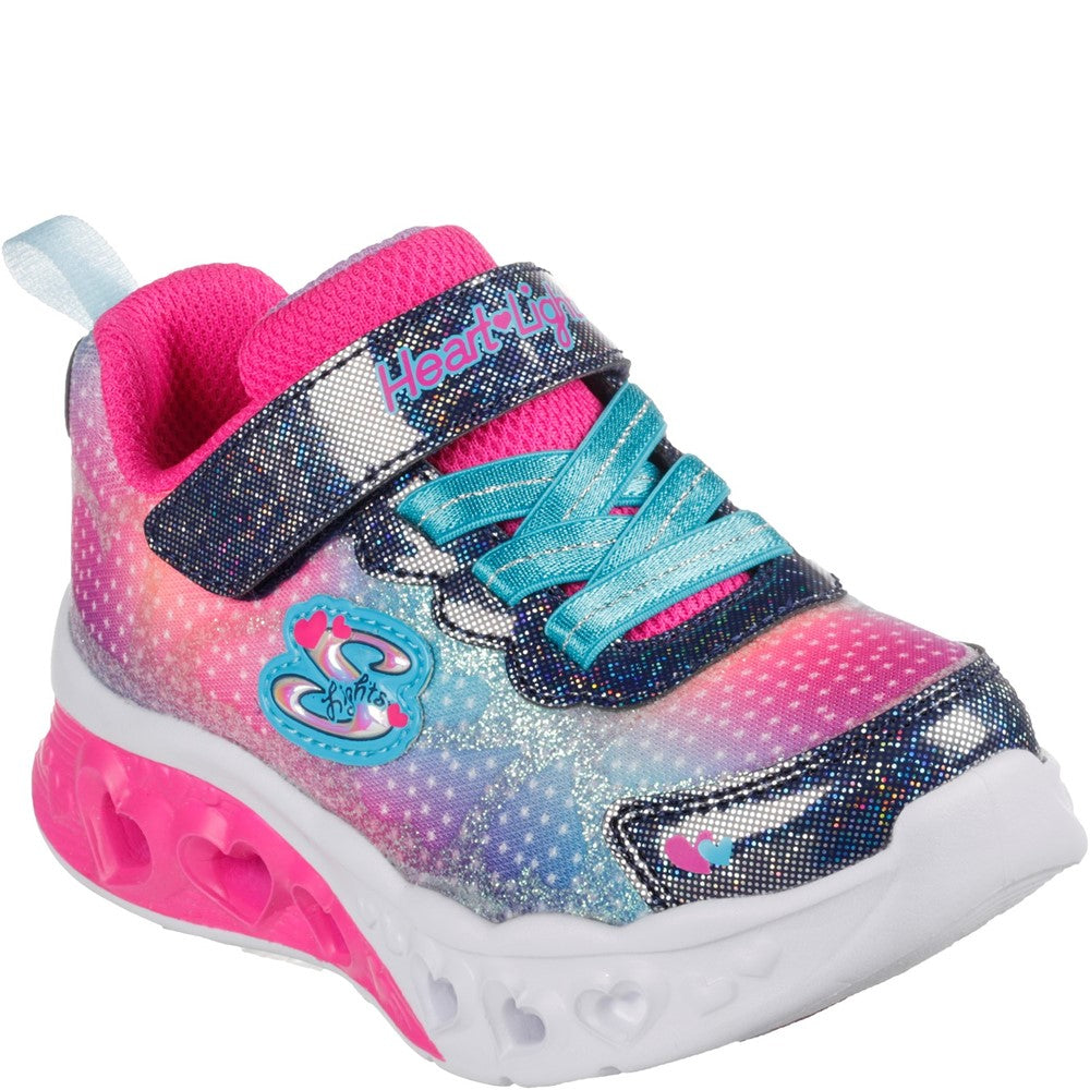 Skechers Flutter Heart Lights Simply Love Trainers