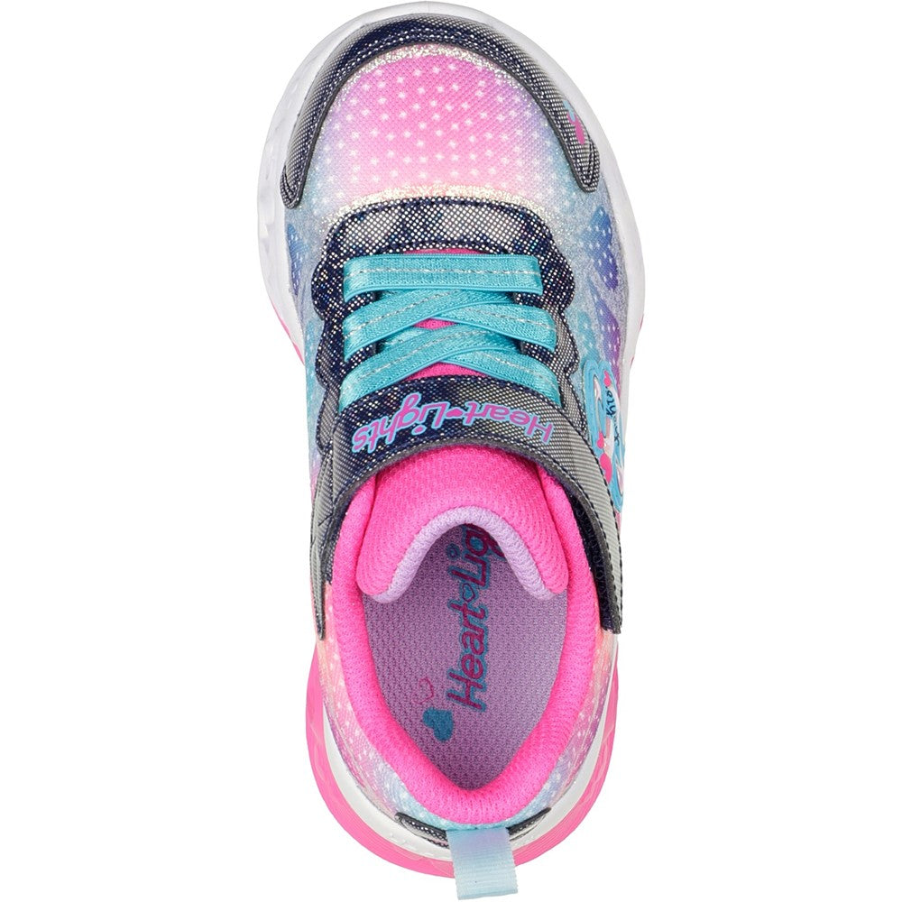 Skechers Flutter Heart Lights Simply Love Trainers