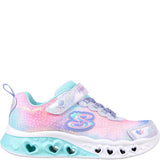 Skechers Flutter Heart Lights Simply Love Trainers