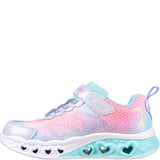 Skechers Flutter Heart Lights Simply Love Trainers