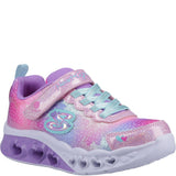 Skechers Flutter Heart Lights Simply Love Trainers