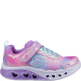 Skechers Flutter Heart Lights Simply Love Trainers