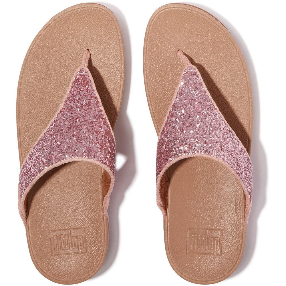 Fitflop Lulu Glitter Toe-Post Sandals
