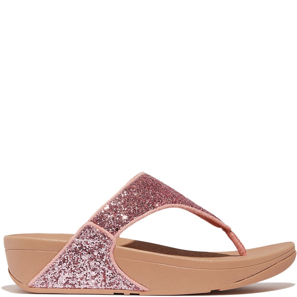 Fitflop Lulu Glitter Toe-Post Sandals