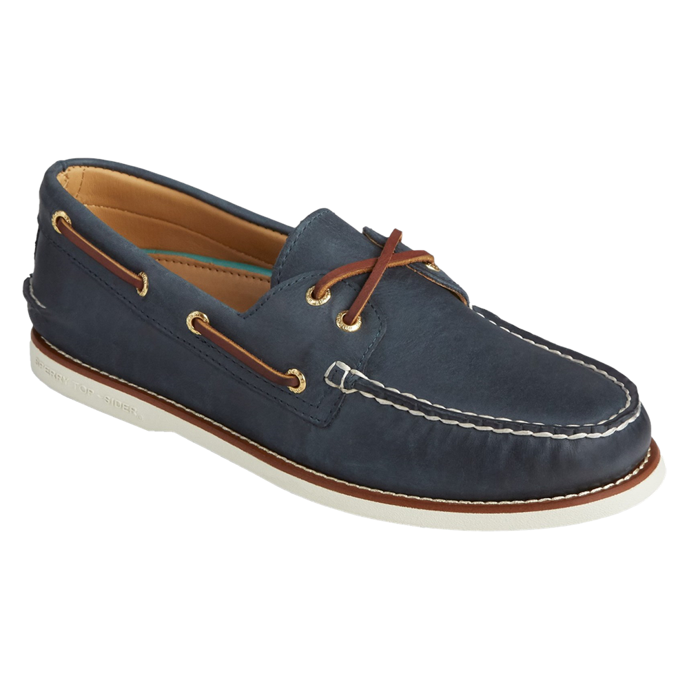 Mens Sperry Gold Cup Authentic Original Boat Shoe Navy – Brantano